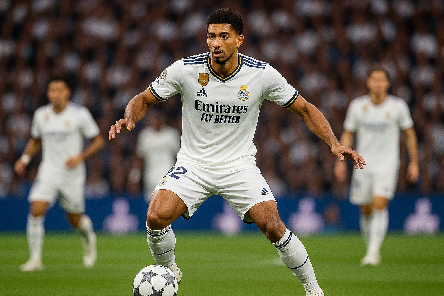 Bellingham giữ vai trò trung tâm trong lối chơi Real Madrid